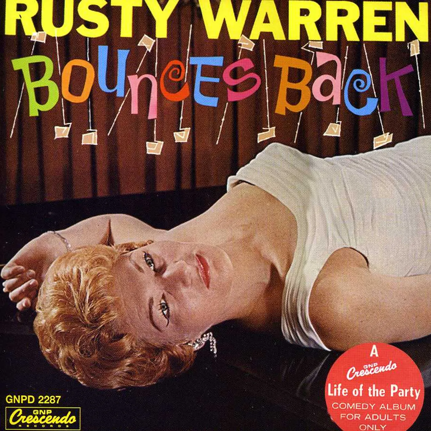 RUSTY WARREN BOUNCES BACK CD