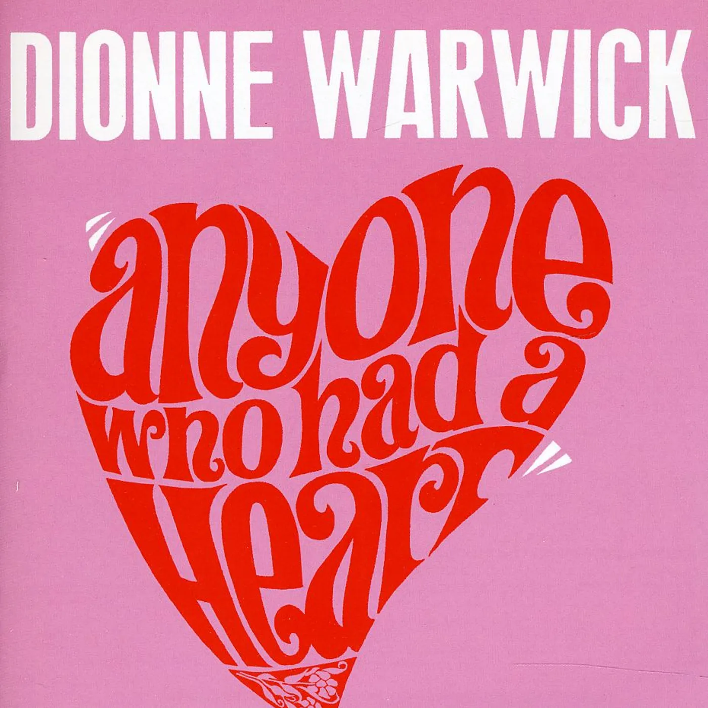 Dionne Warwick ANYONE WHO HAD A HEART CD