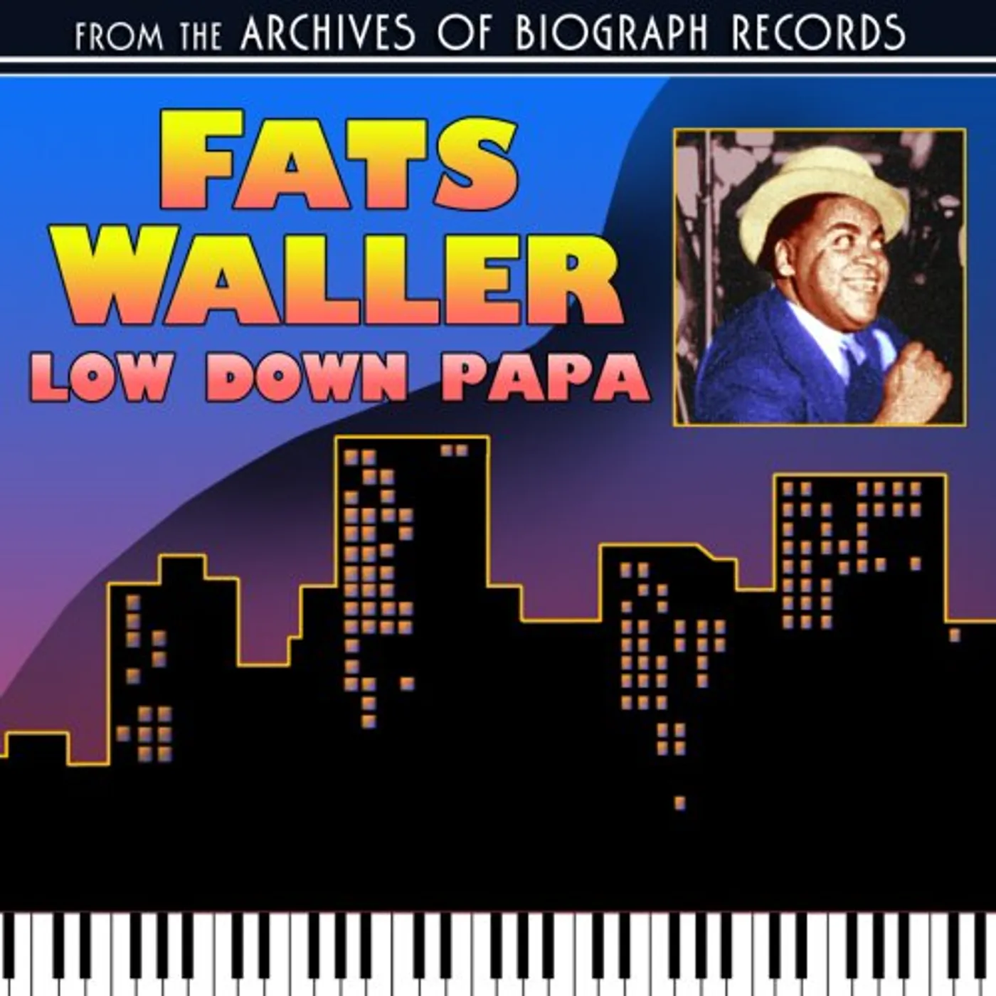 Fats Waller LOW DOWN PAPA CD