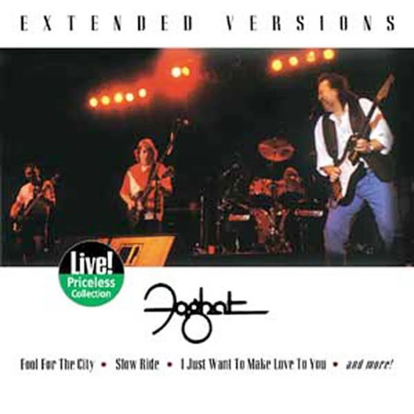 Foghat EXTENDED VERSIONS CD