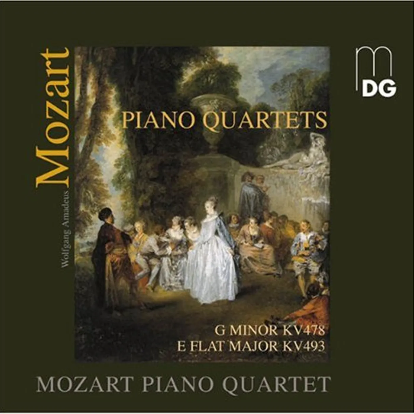 Mozart / Peter Schreier / Staatskapelle Dresden PIANO QUARTETS KV478 & 493 Super Audio CD