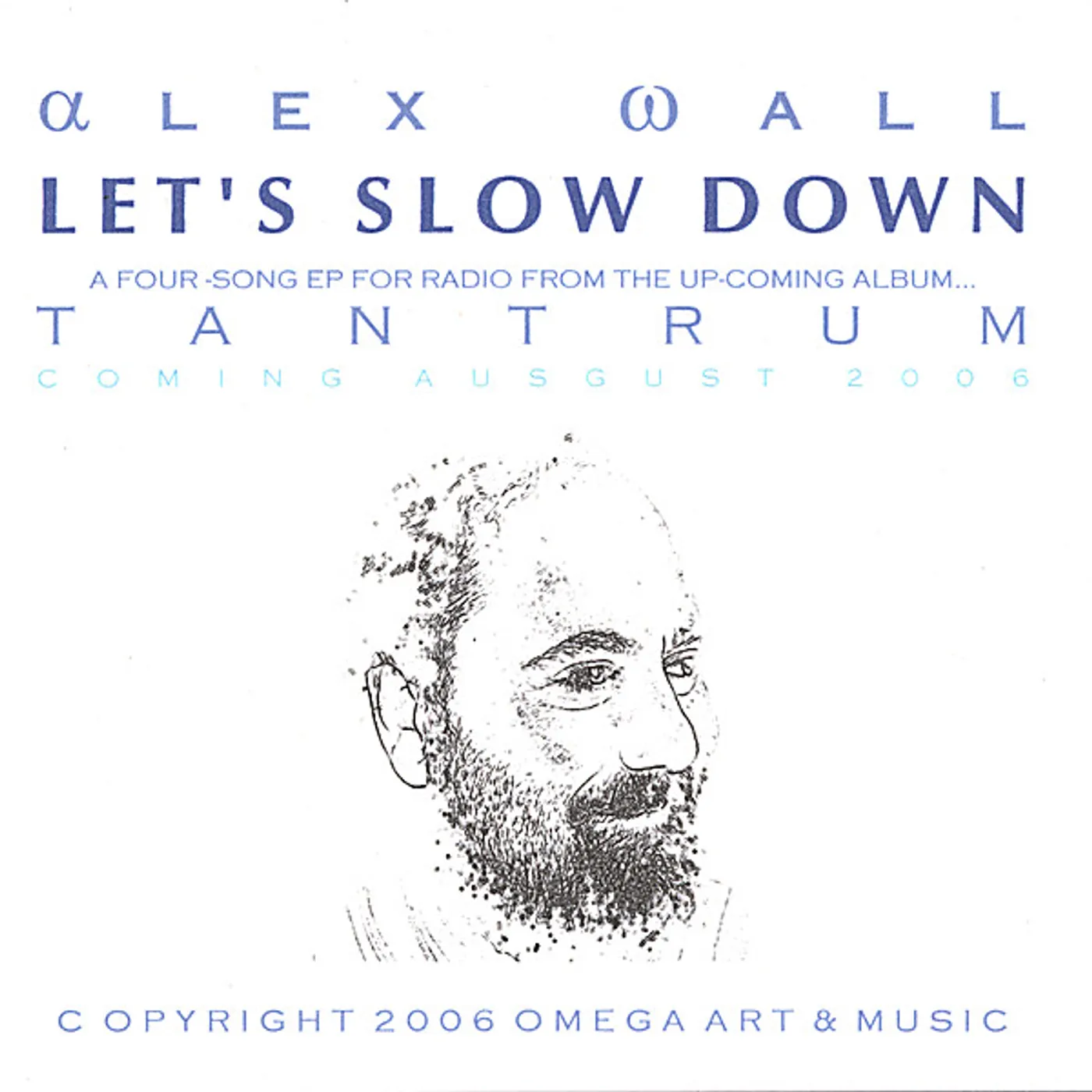 Alex Wall LET'S SLOW DOWN CD