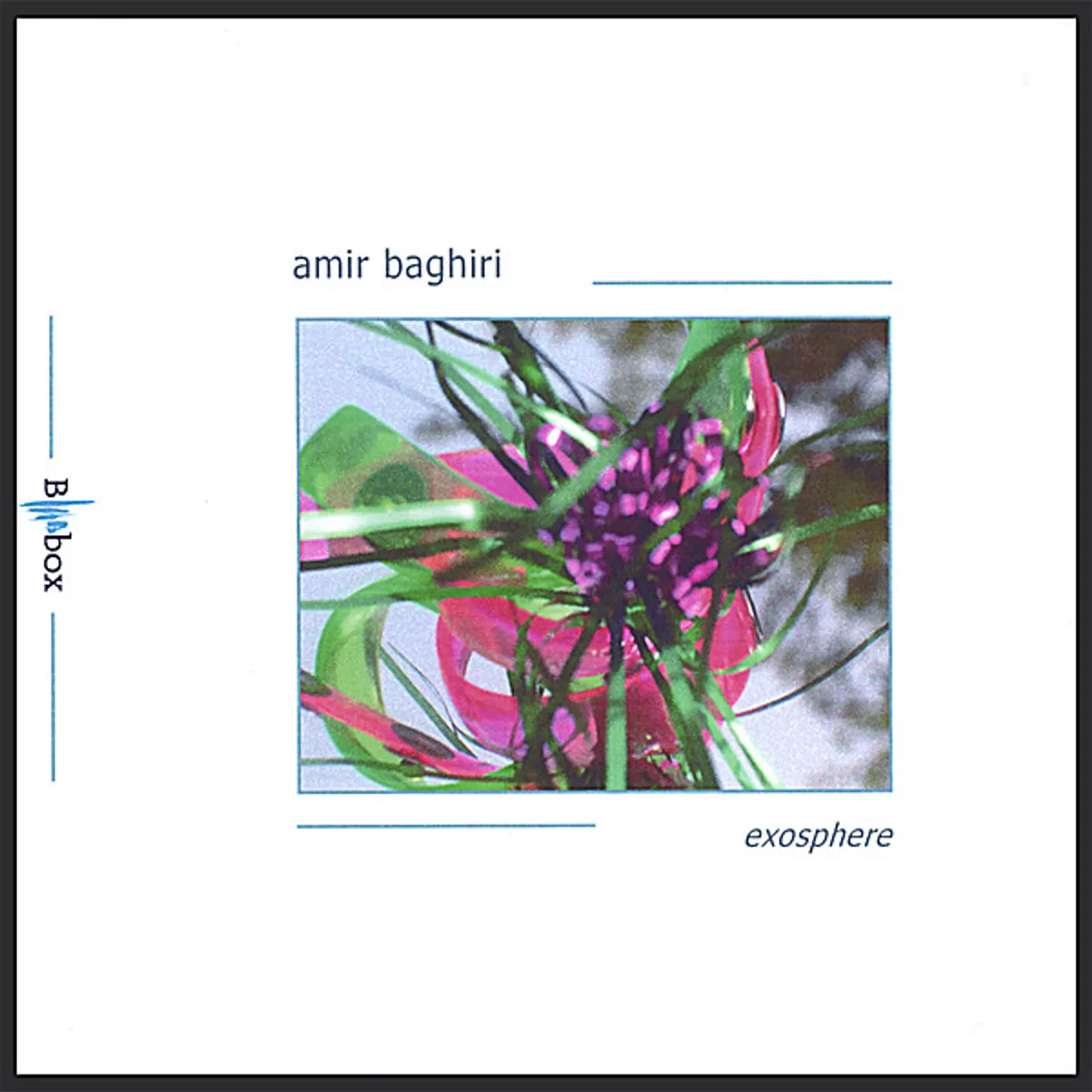 Amir Baghiri EXOSPHERE CD