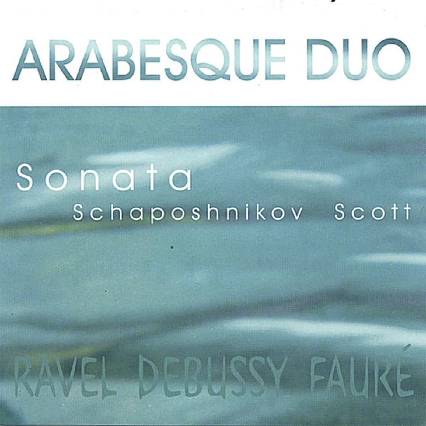 Arabesque Duo SONATA CD