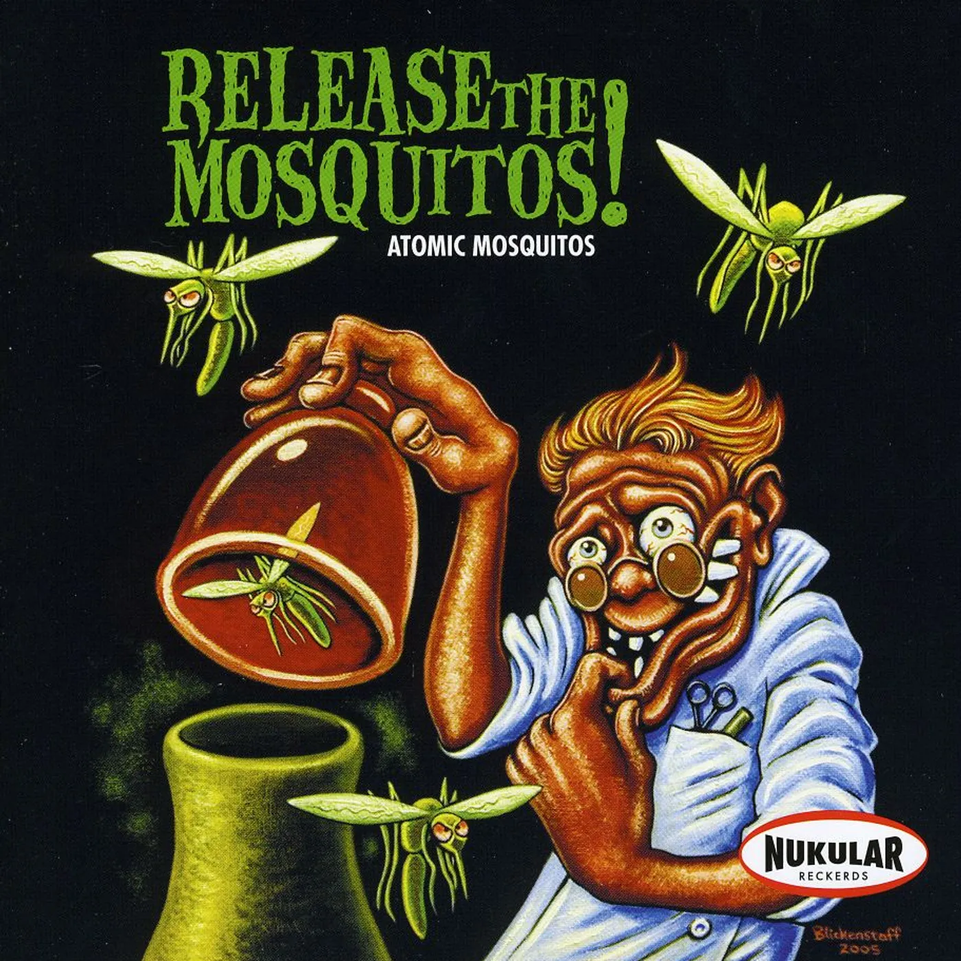 Atomic Mosquitos RELEASE THE MOSQUITOS CD