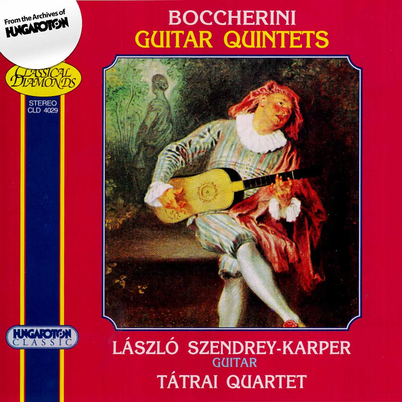 Luigi Boccherini GUITAR- QUINTETS CD