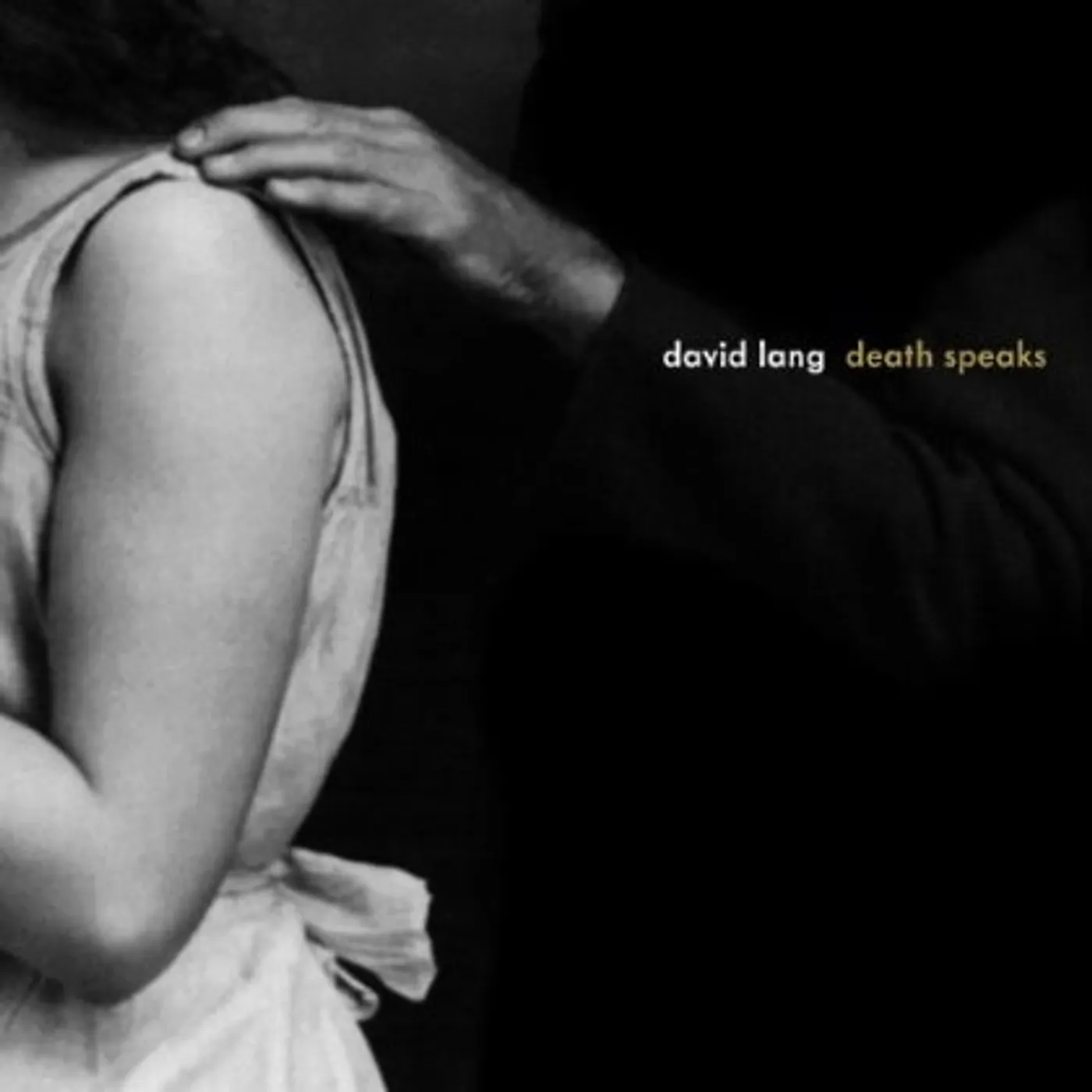 David Lang DEATH SPEAKS Vinyl Record
