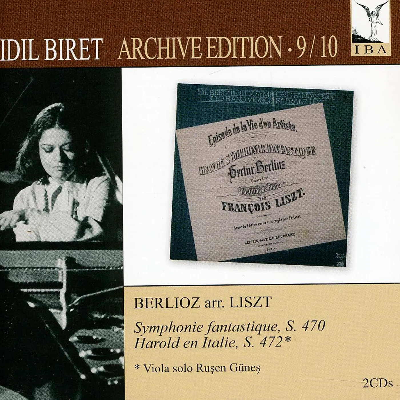 Berlioz SYMPHONIE FANTASTIQUE / HAROLD EN ITALIE CD