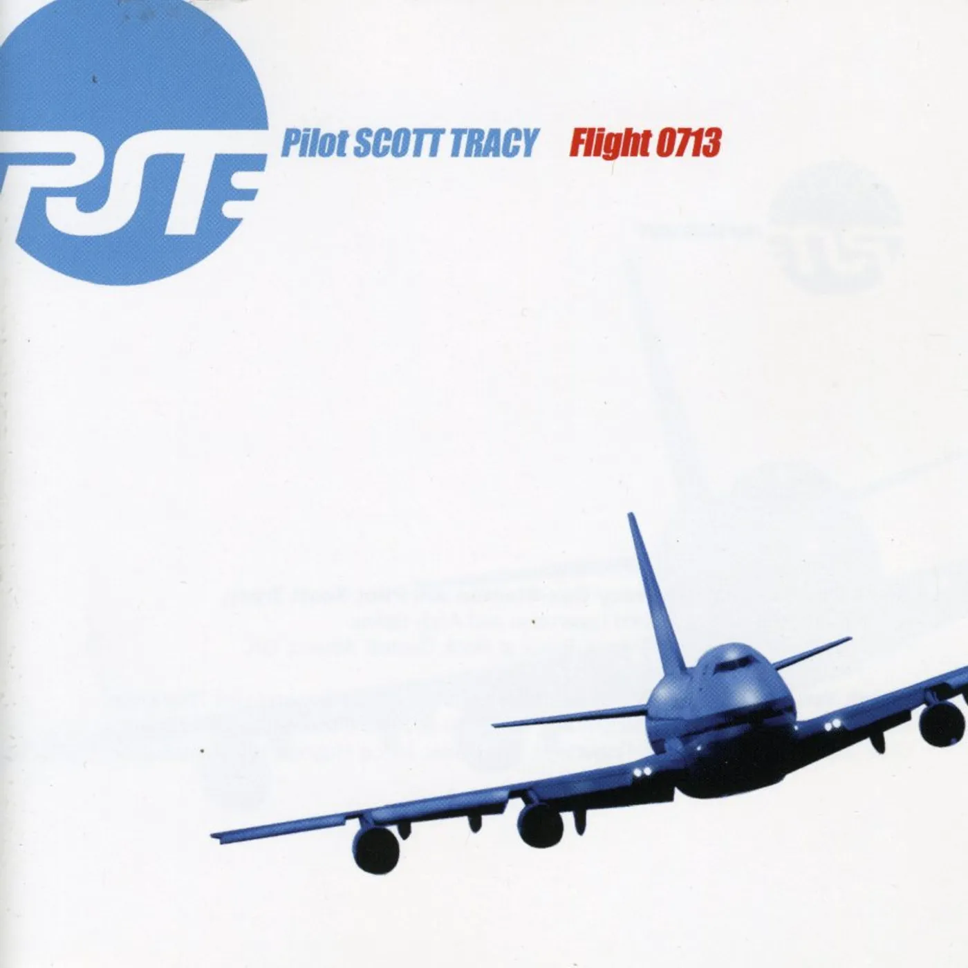 Pilot Scott Tracy FLIGHT 0713 CD