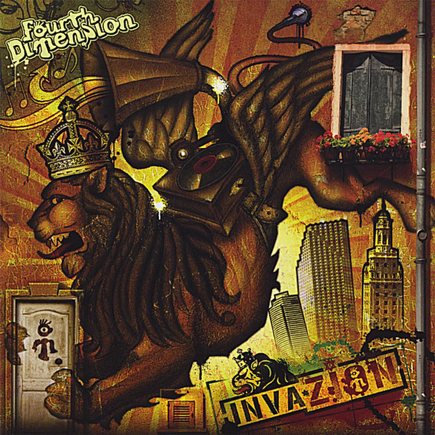 Fourth Dimension INVAZION CD