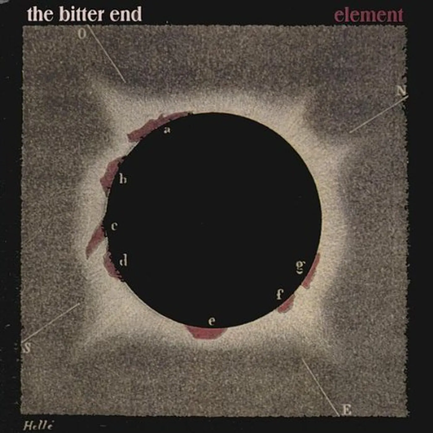 Bitter End HOME RECORDINGS CD