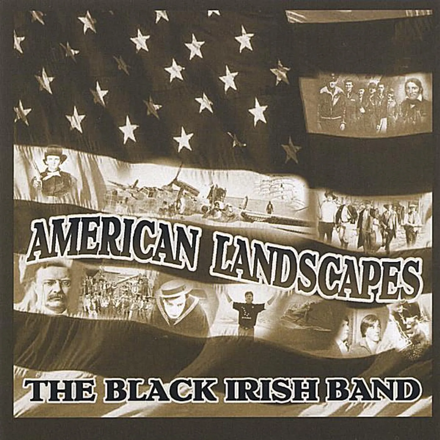 Black Irish Band AMERICAN LANDSCAPES CD
