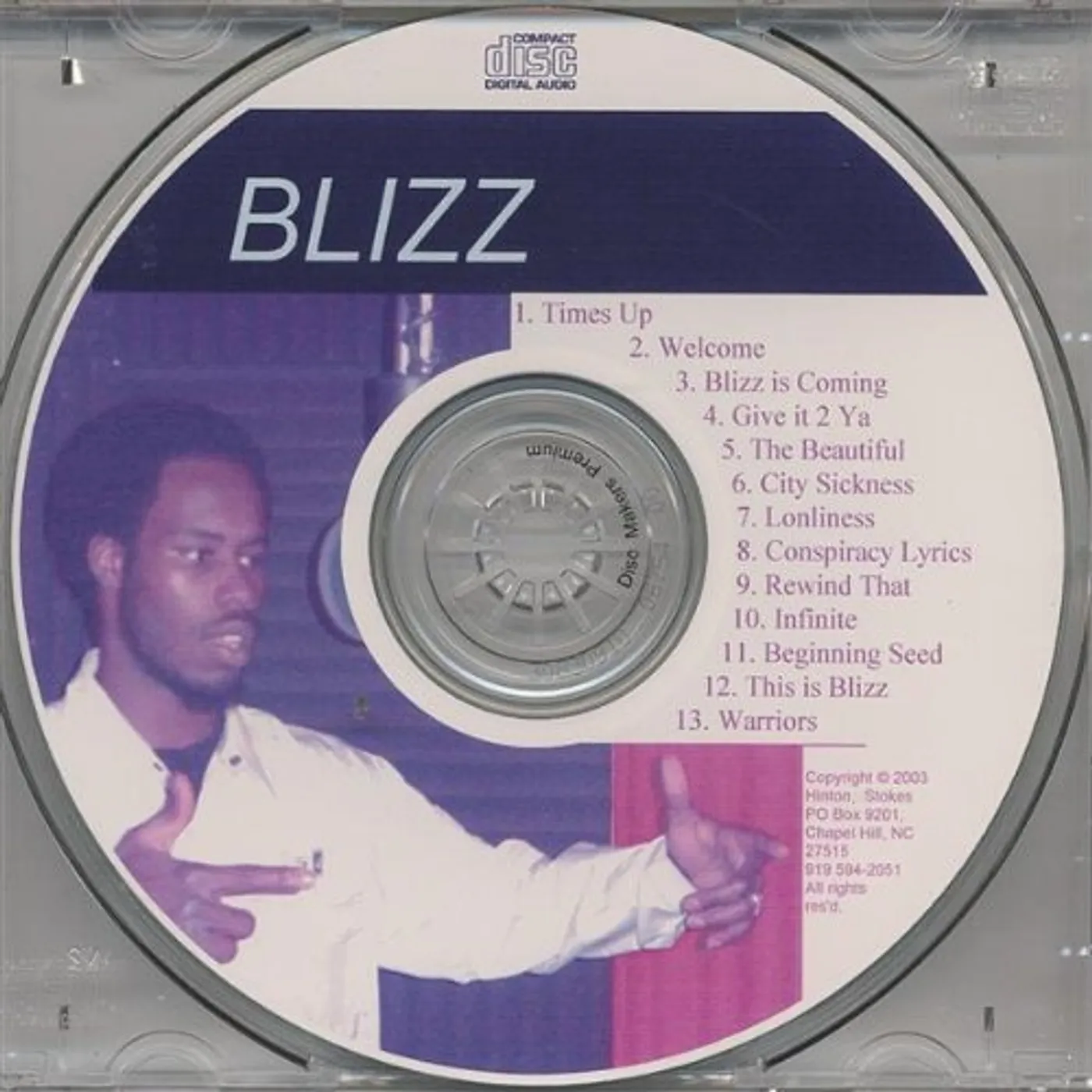 BLIZZ CD