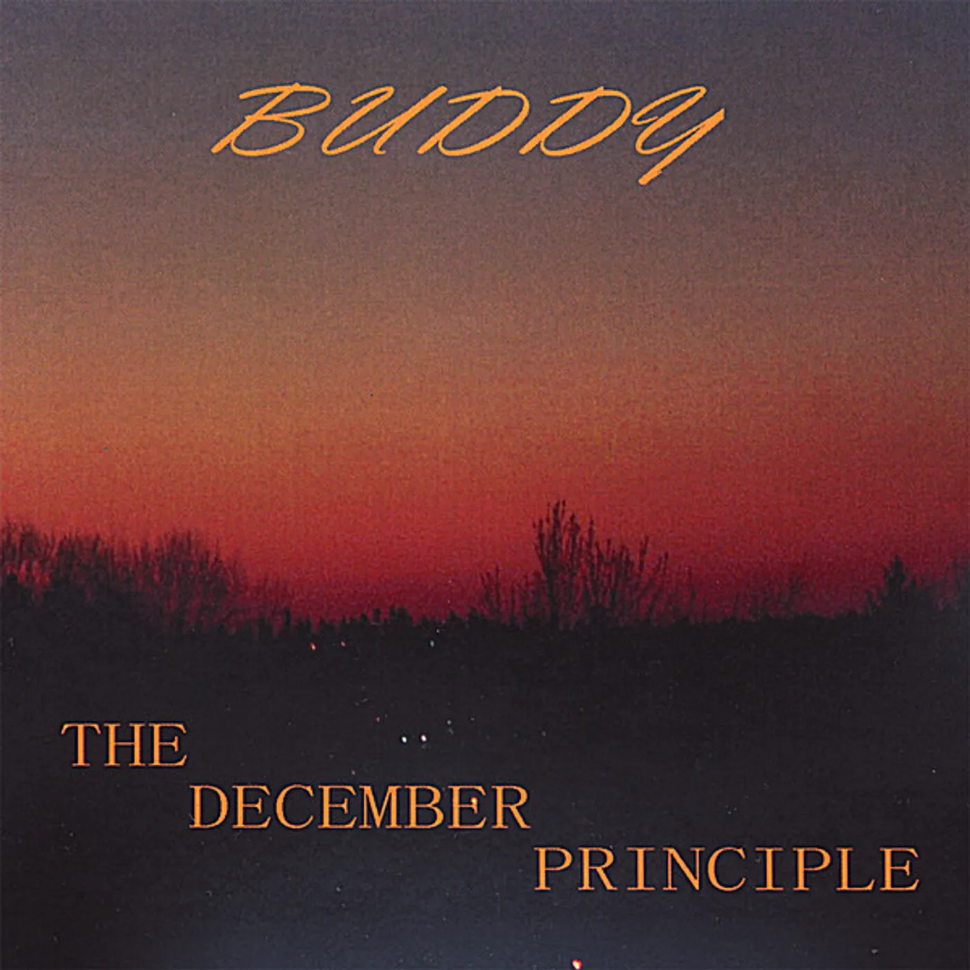 Buddy DECEMBER PRINCIPLE CD