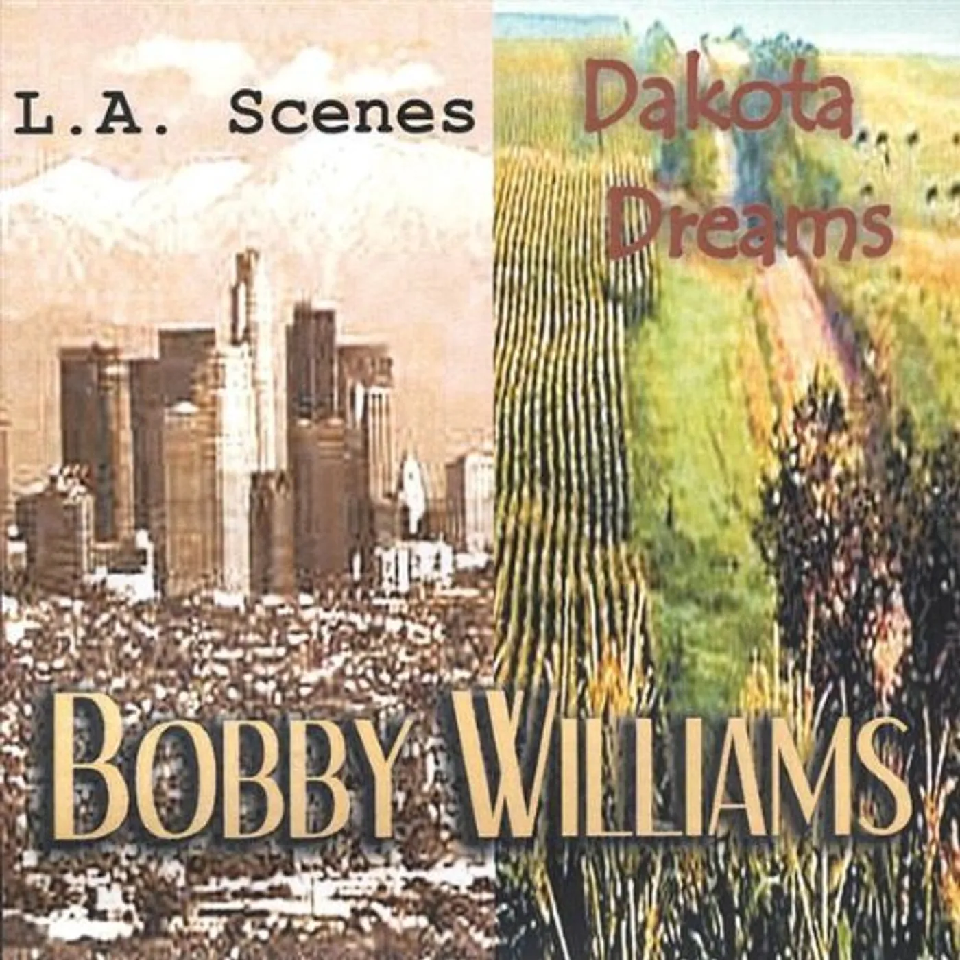 Bobby Williams LA SCENES/DAKOTA DREAMS CD