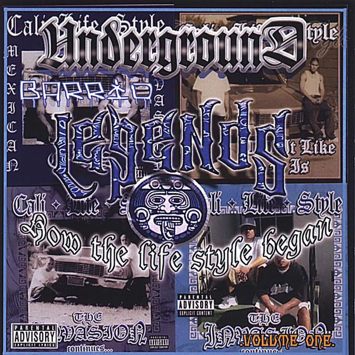 Cali Life Style UNDERWORLD BARRIO LEGENDS 1 CD