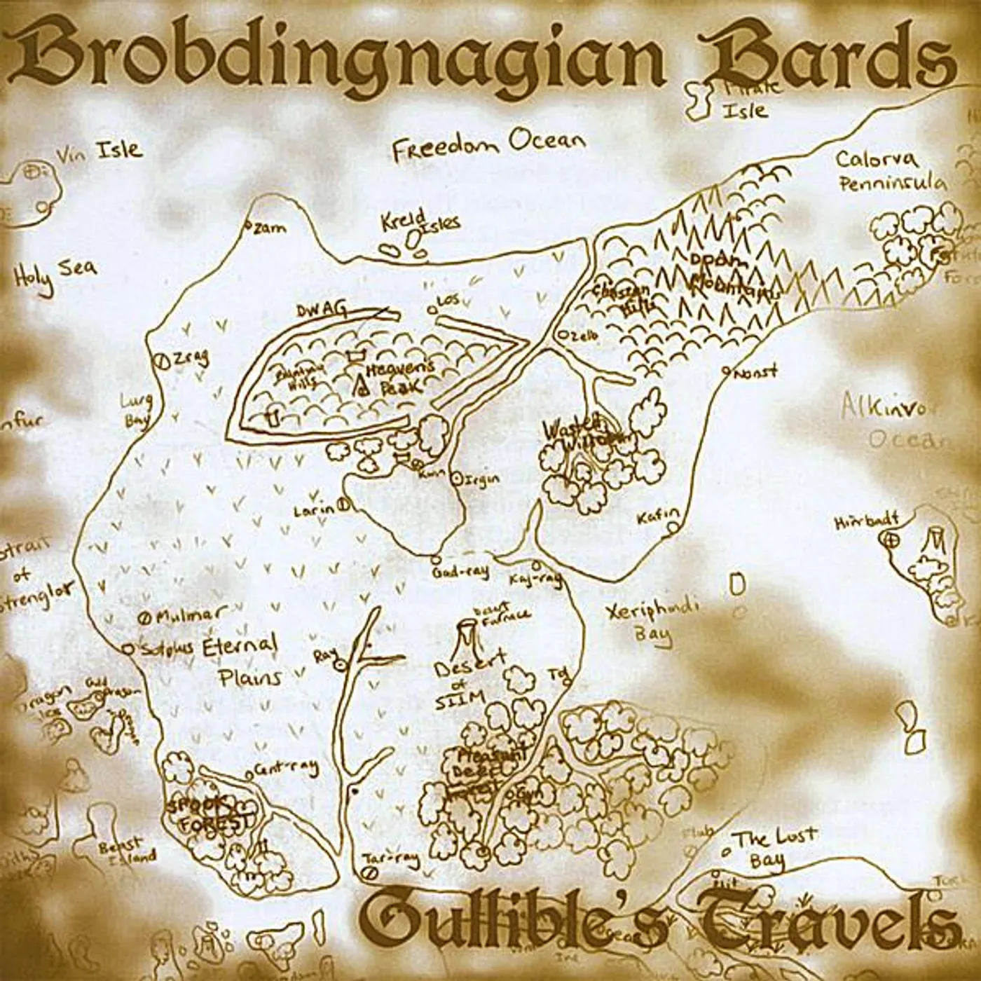 Brobdingnagian Bards GULLIBLE'S TRAVELS CD
