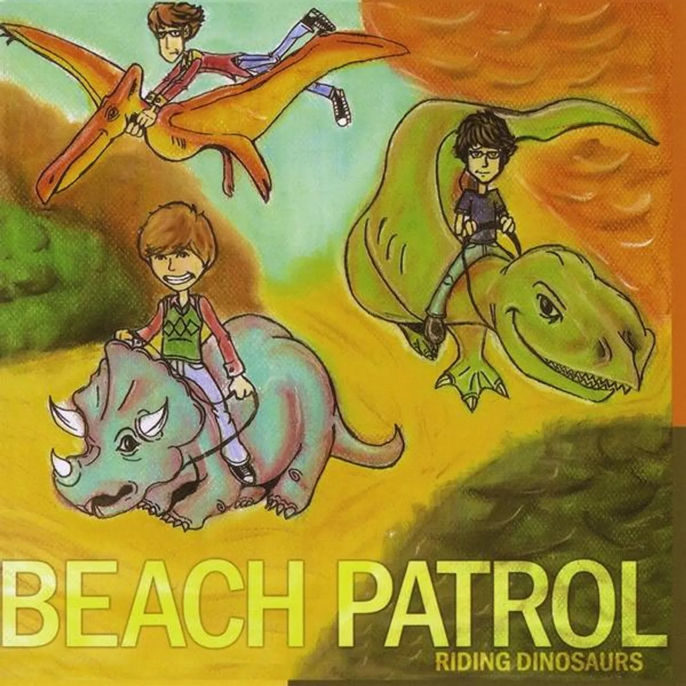 Beach Patrol RIDING DINOSAURS CD