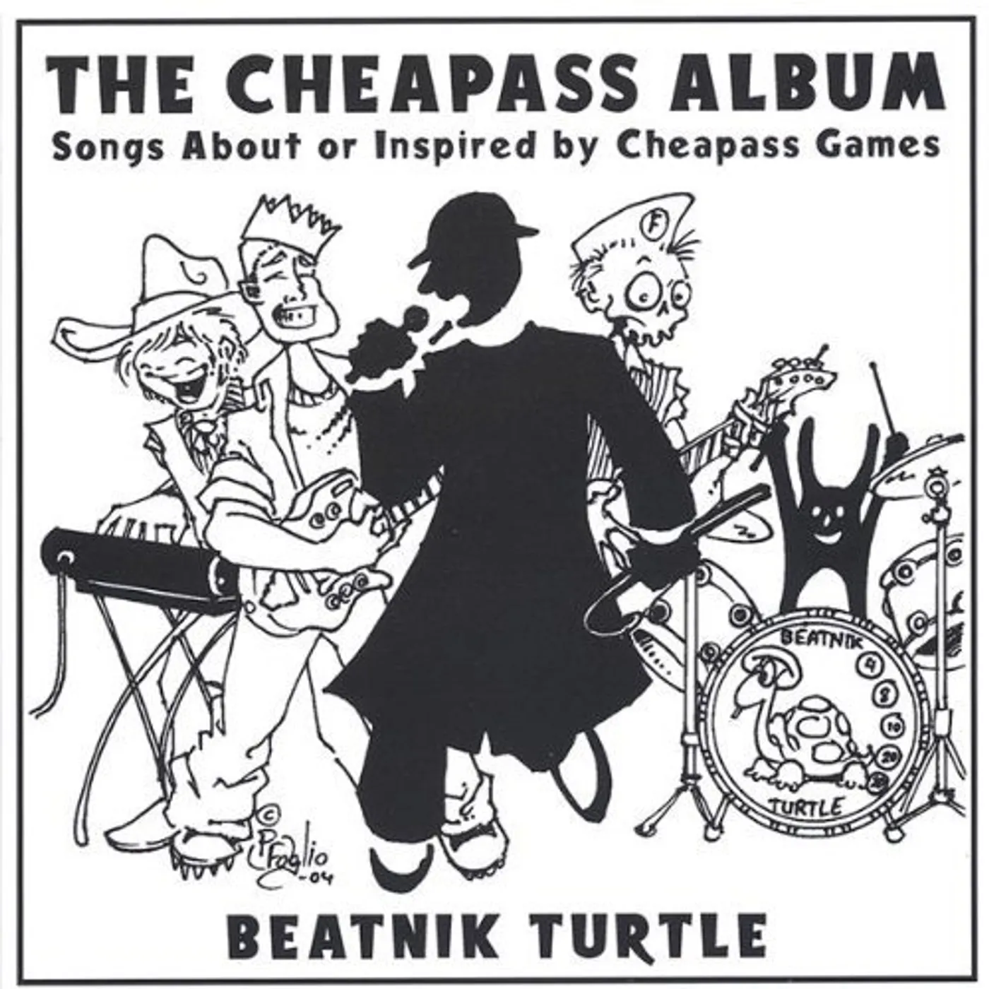 Beatnik Turtle CHEAPASS ALBUM CD