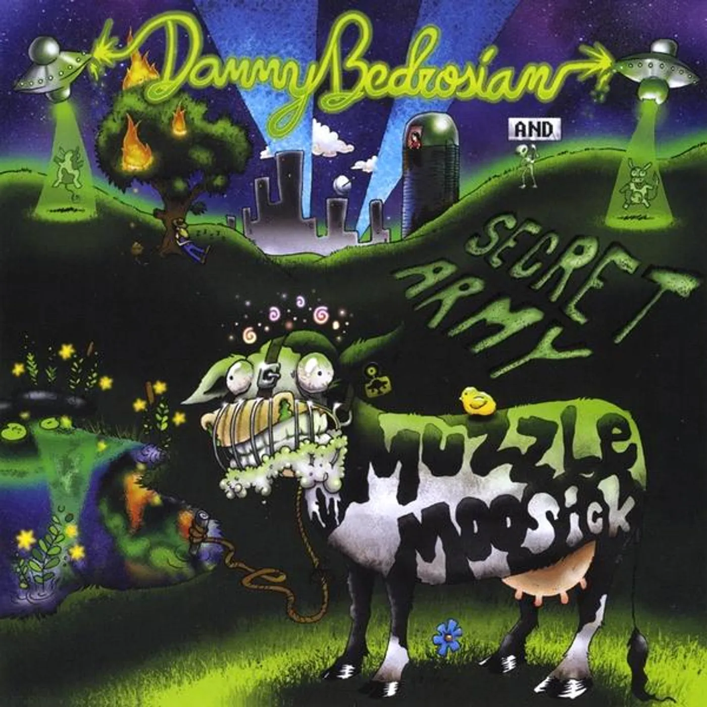 Danny Bedrosian & Secret Army MUZZLE MOOSICK CD