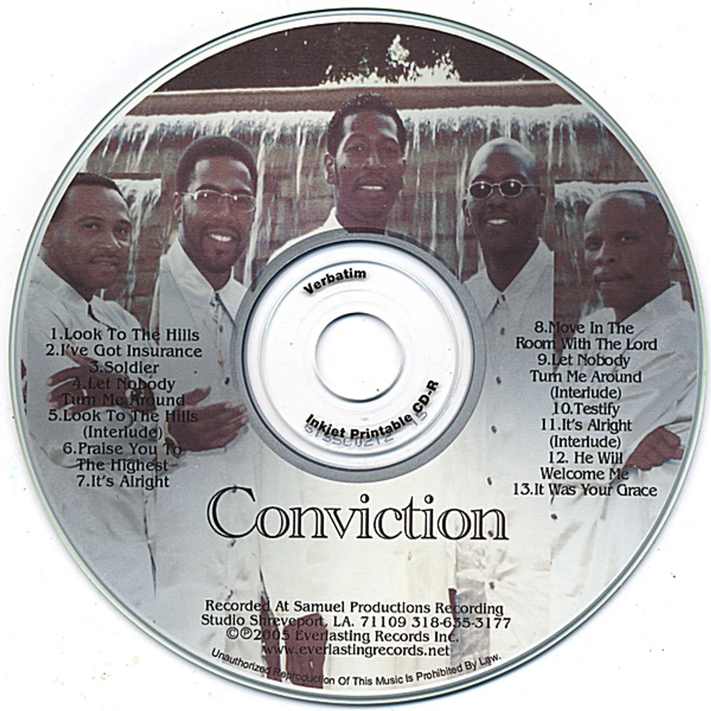Conviction LOOK TO THE HILLS CD