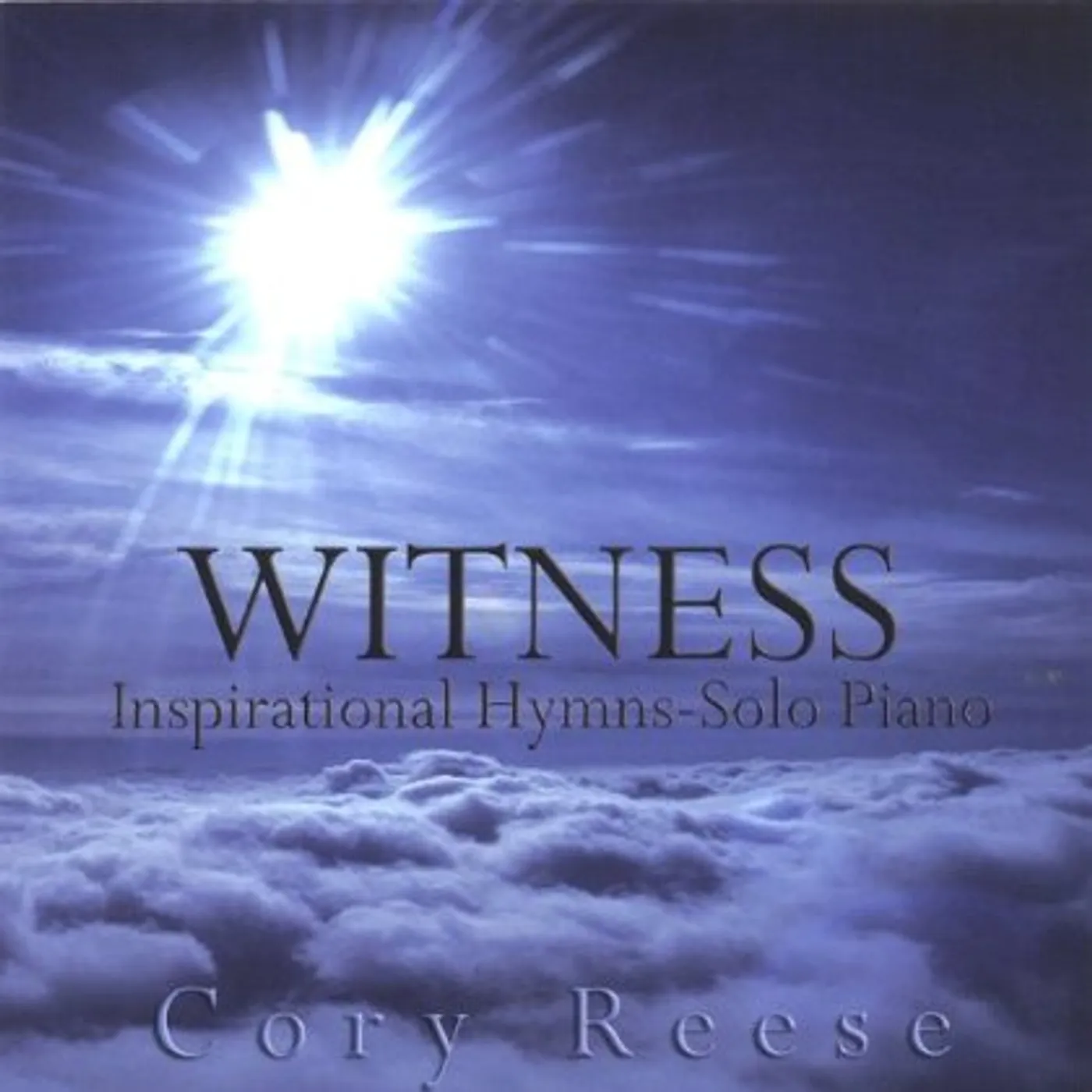 Cory Reese WITNESS-INSPIRATIONAL HYMNS CD
