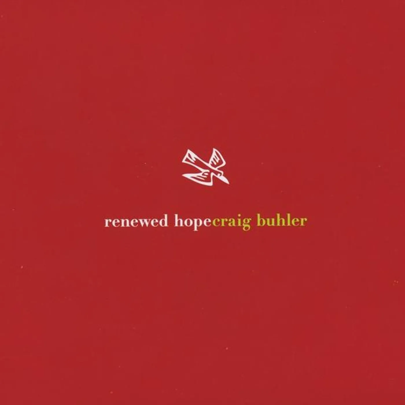 Craig Buhler RENEWED HOPE CD
