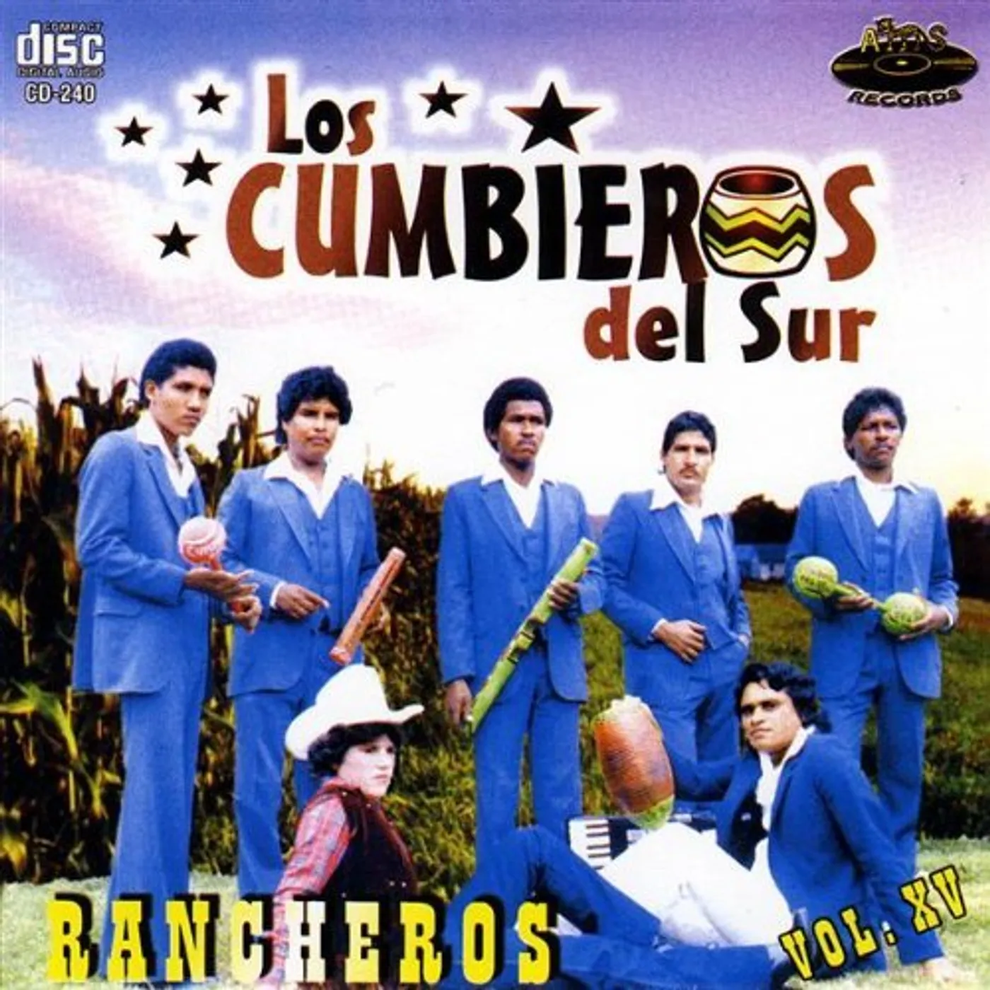 Los Cumbieros Del Sur RANCHEROS CD