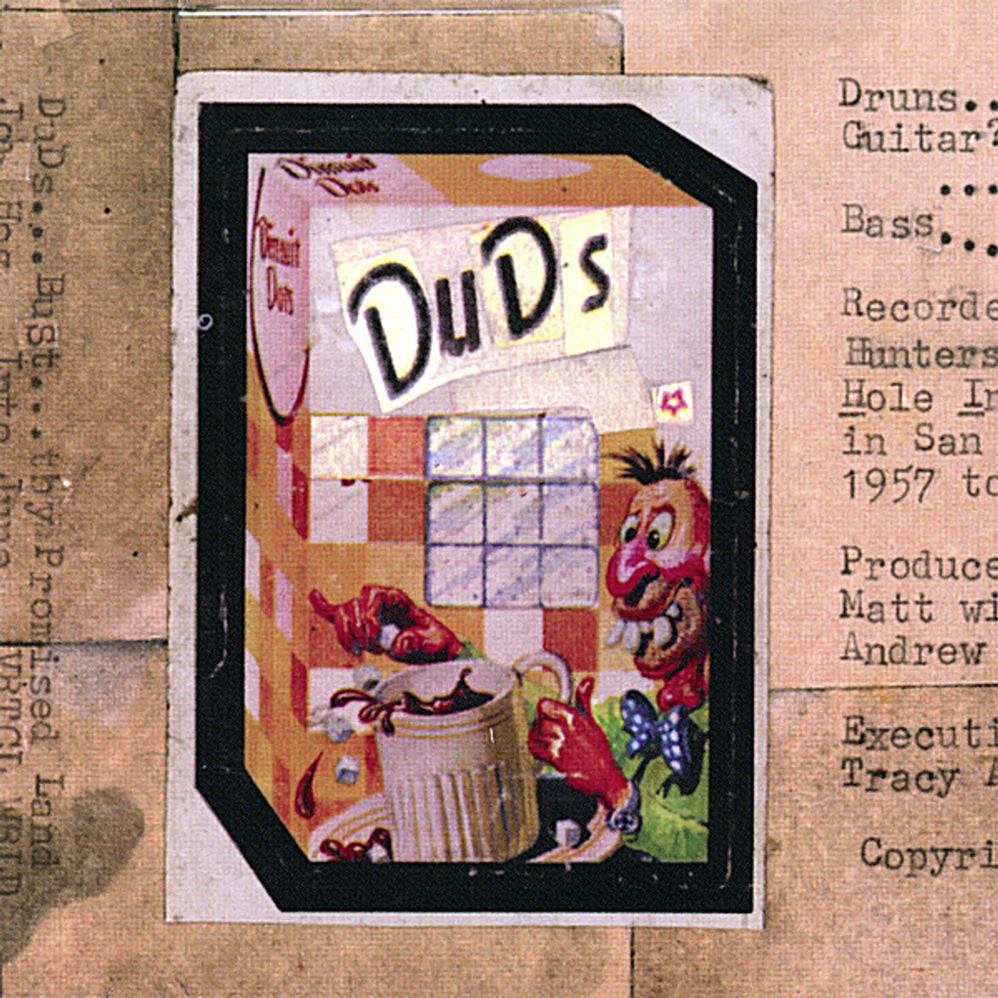 DUDS THREE LUMPS OR FOUR? CD