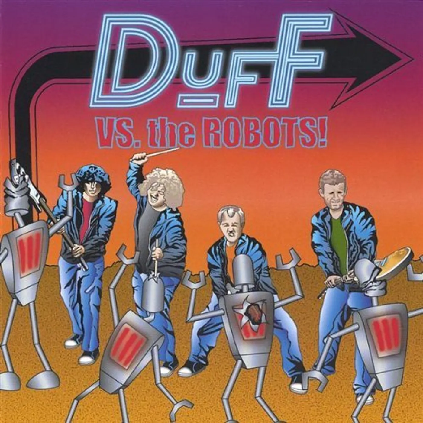 DUFF VS. THE ROBOTS! CD