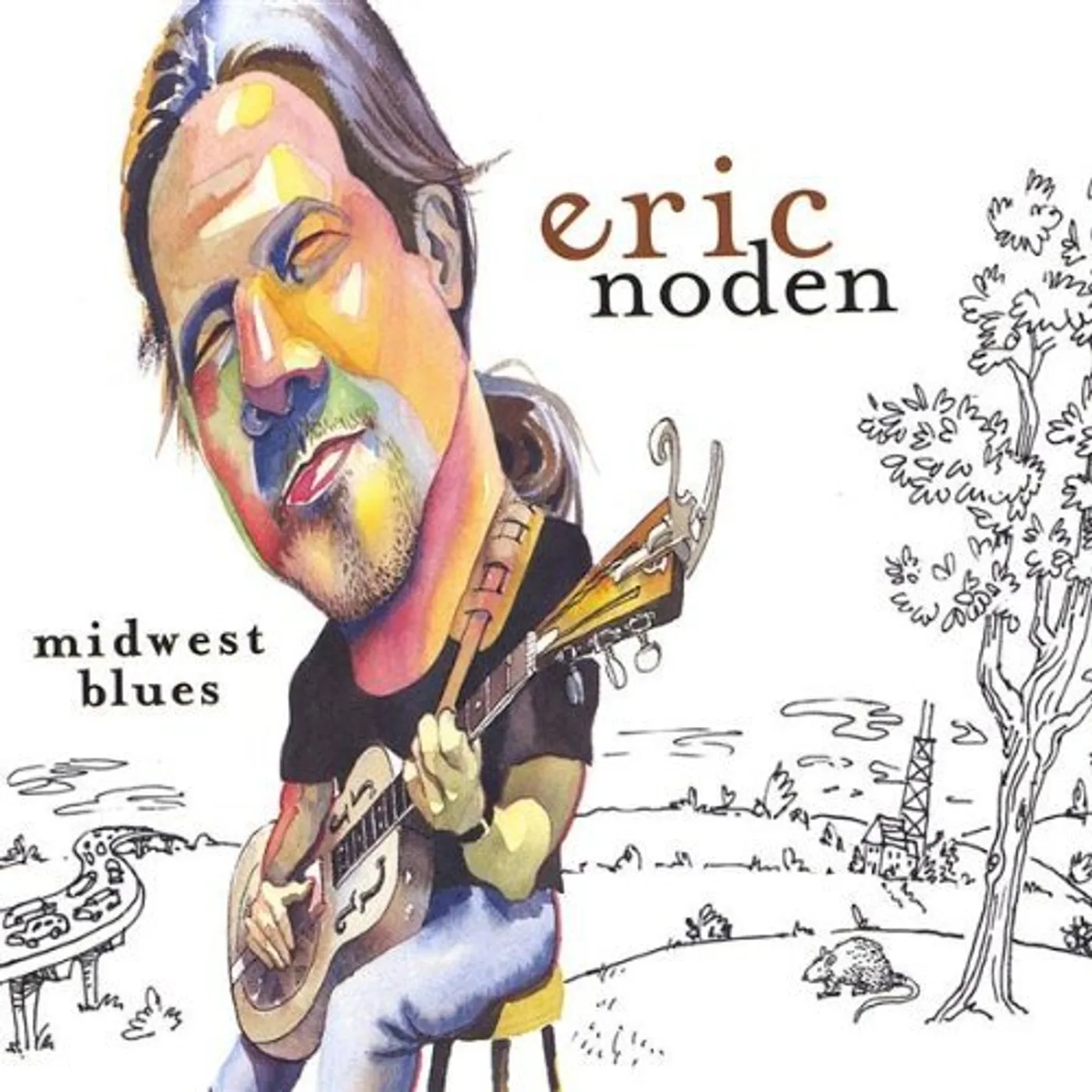 Eric Noden MIDWEST BLUES CD