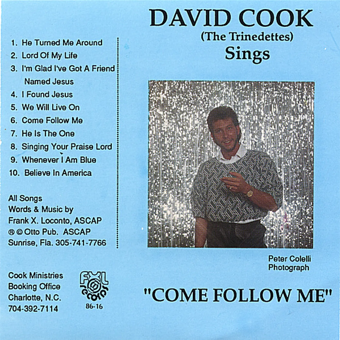 David L. Cook COME FOLLOW ME CD