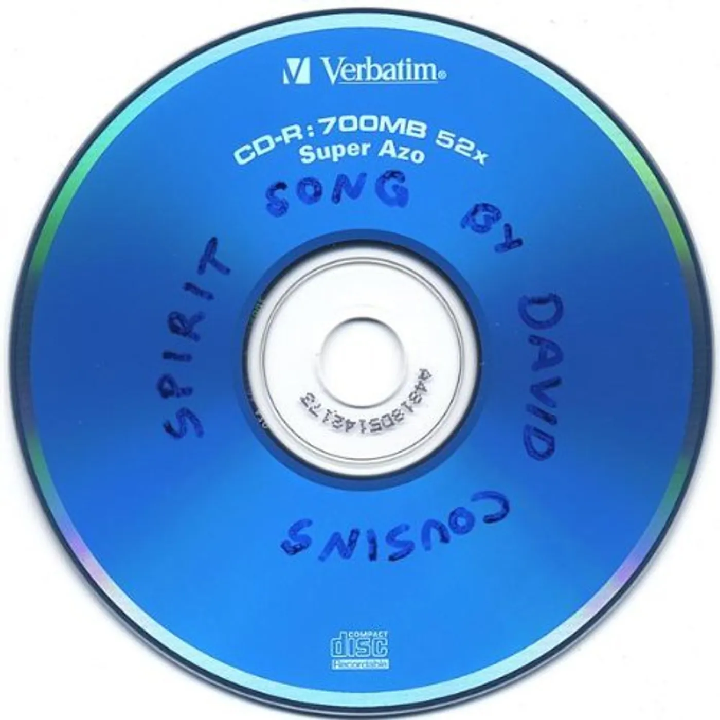 DAVID COUSINS SPIRIT SONG CD