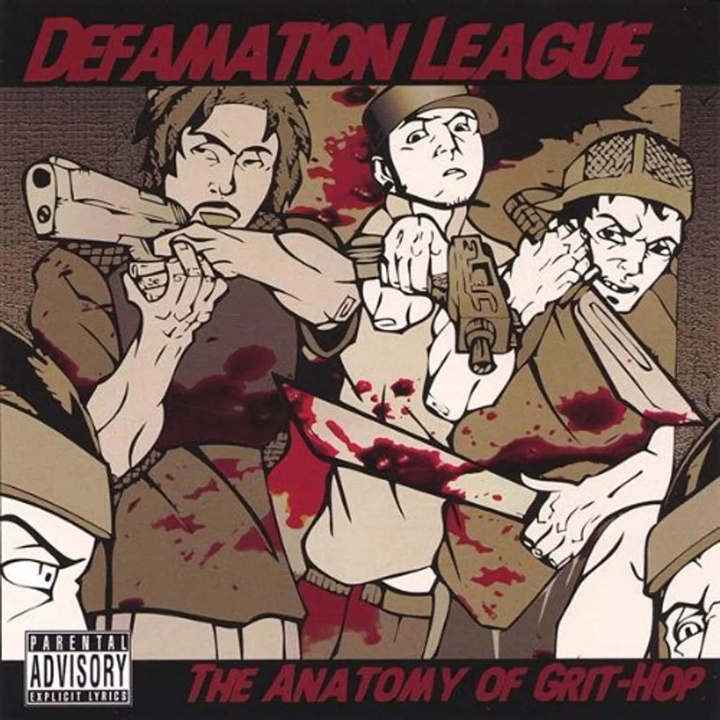 Defamation League ANATOMY OF GRIT-HOP CD
