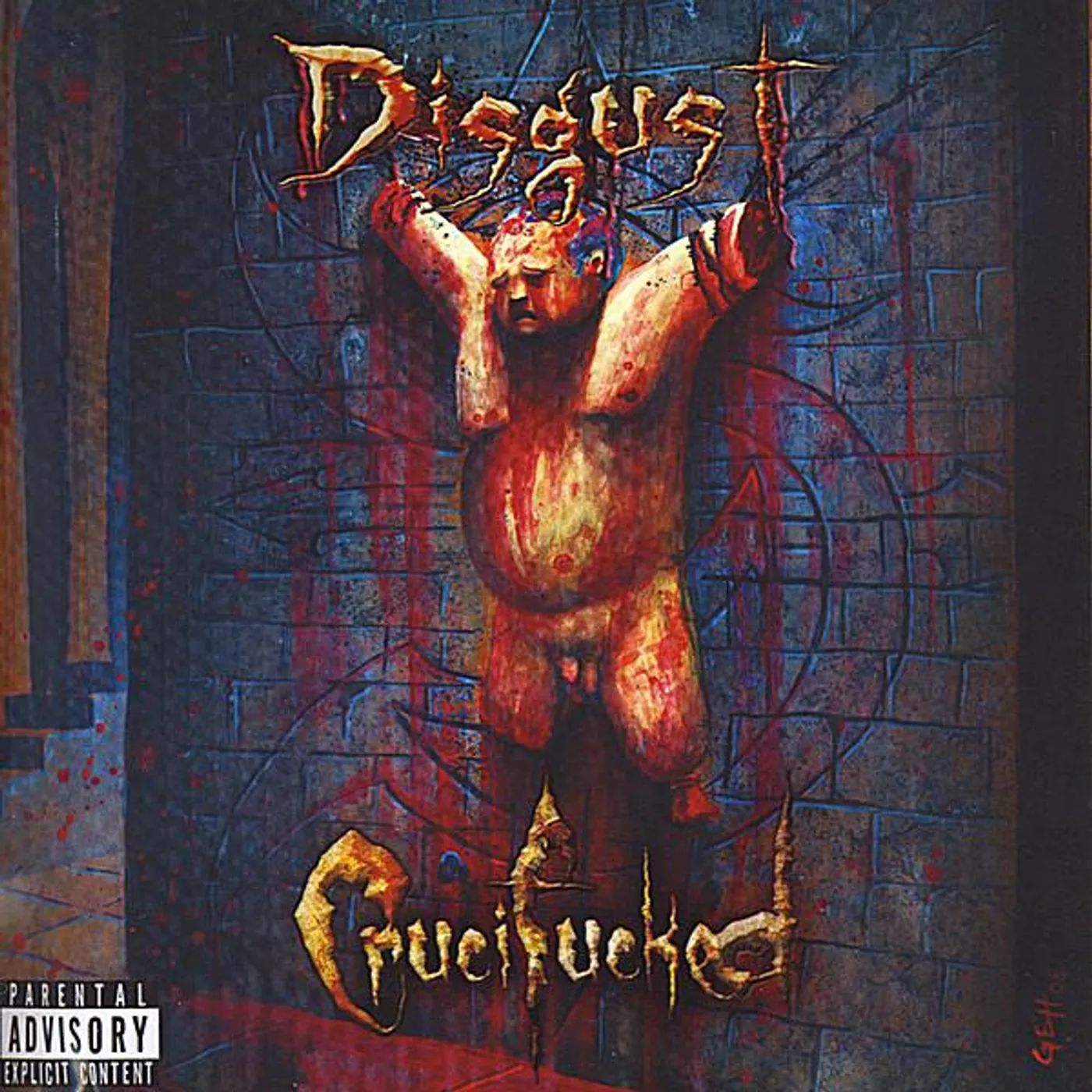 Disgust CRUCIFUCKED CD