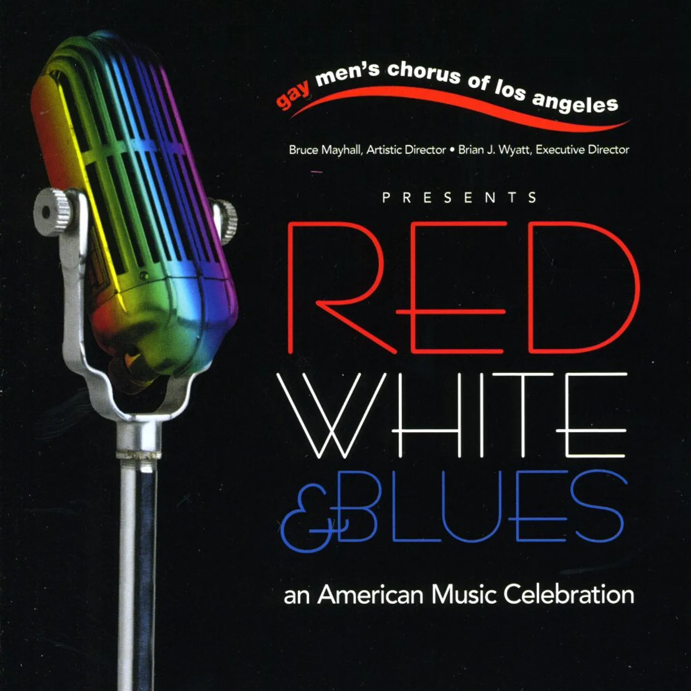 Gay Men's Chorus of Los Angeles RED WHITE & BLUES CD