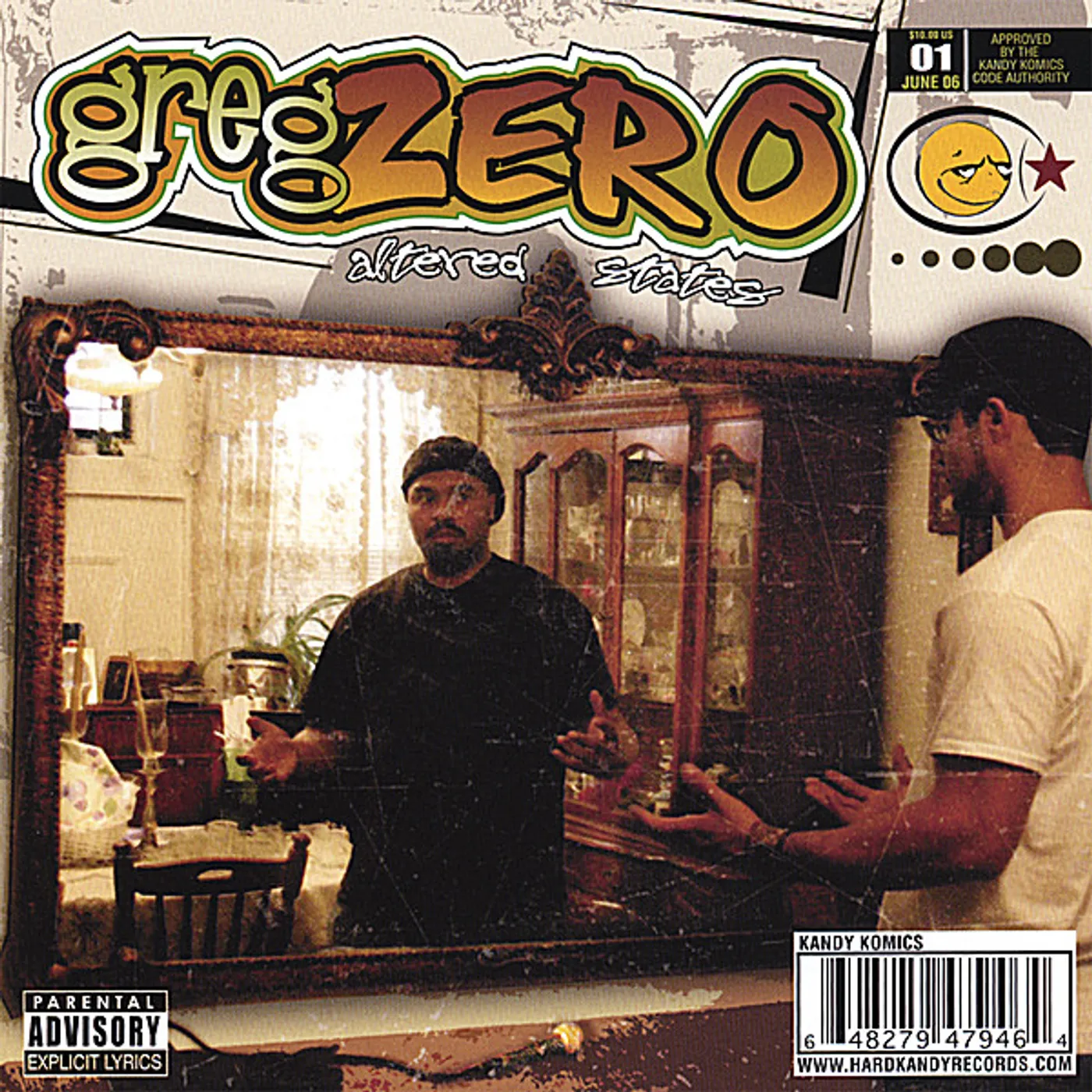 Greg Zero ALTERED STATES CD