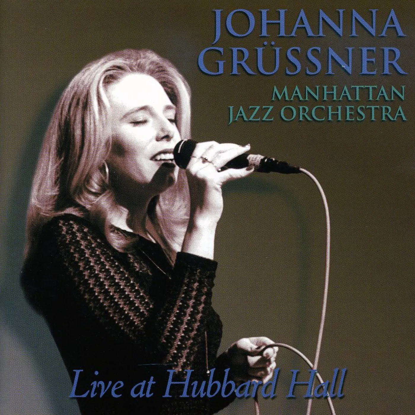 Johanna Grüssner LIVE AT HUBBARD HALL CD