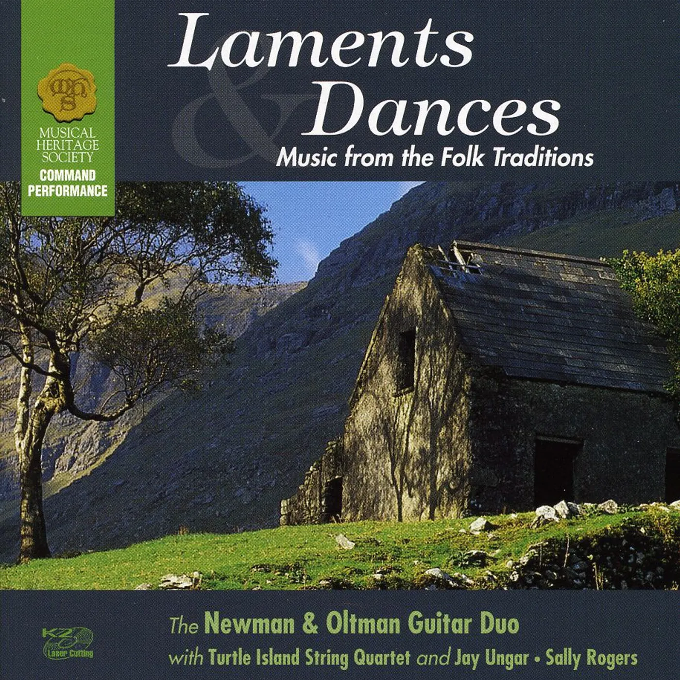 The Newman & Oltman Guitar Duo LAMENTS & DANCES: MUSIC FROM THE FOLK TRADITIONS CD