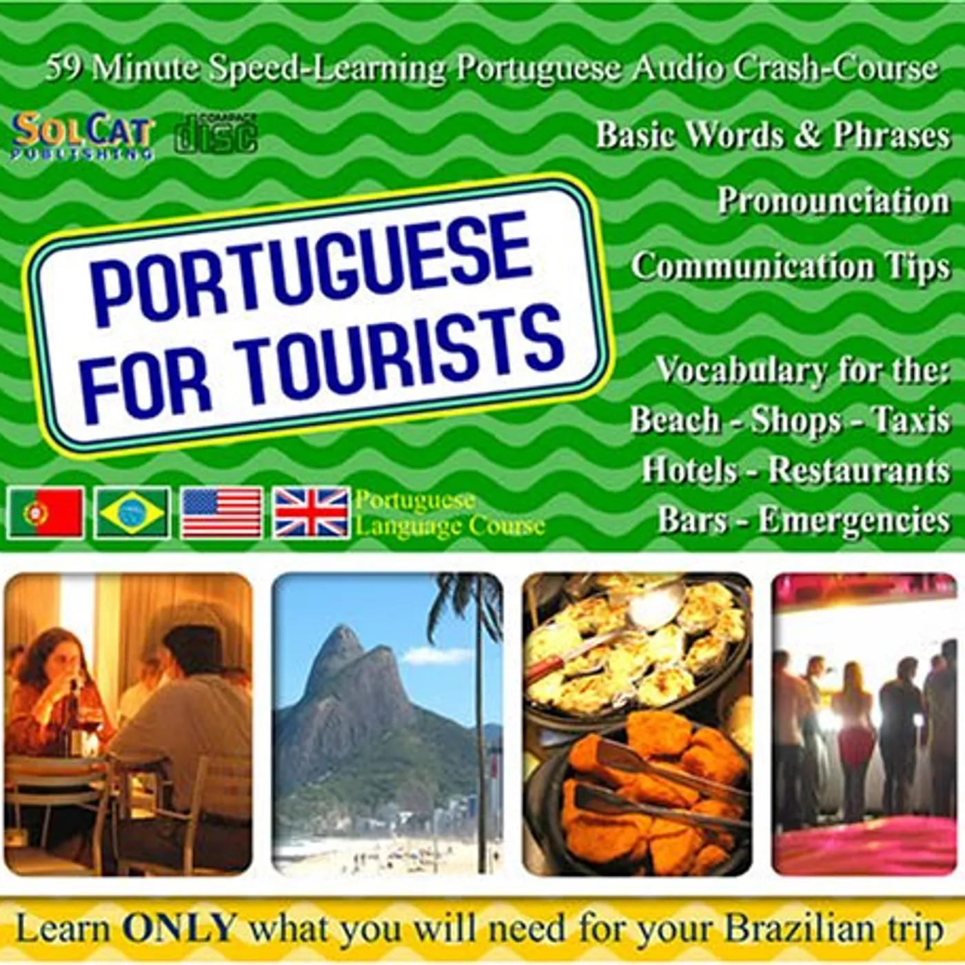 For Partiers PORTUGUESE FOR TOURISTS CD