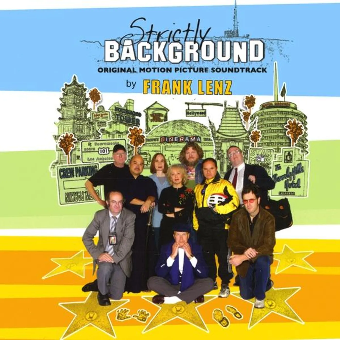 Frank Lenz STRICTLY BACKGROUND CD