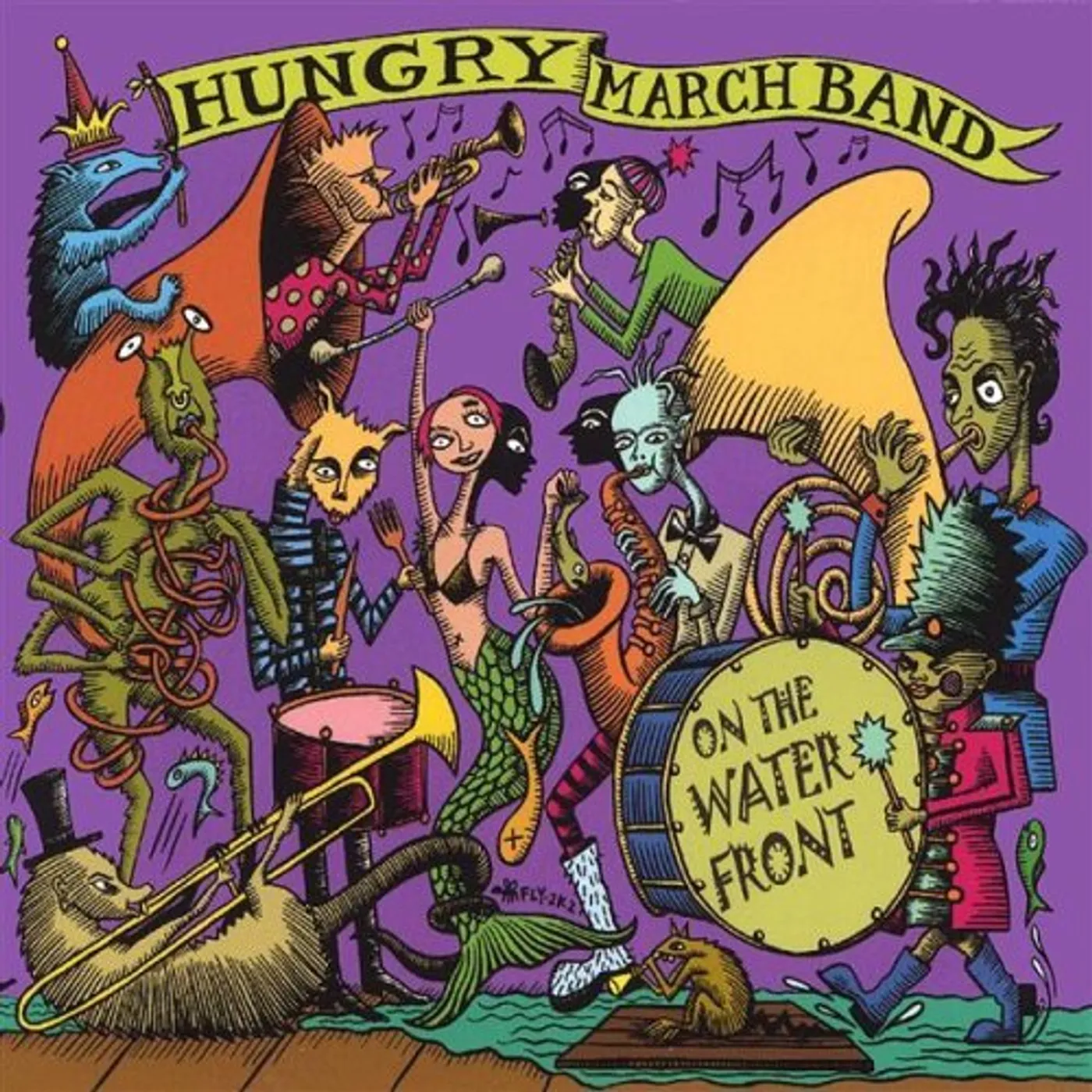 Hungry March Band ON THE WATERFRONT CD