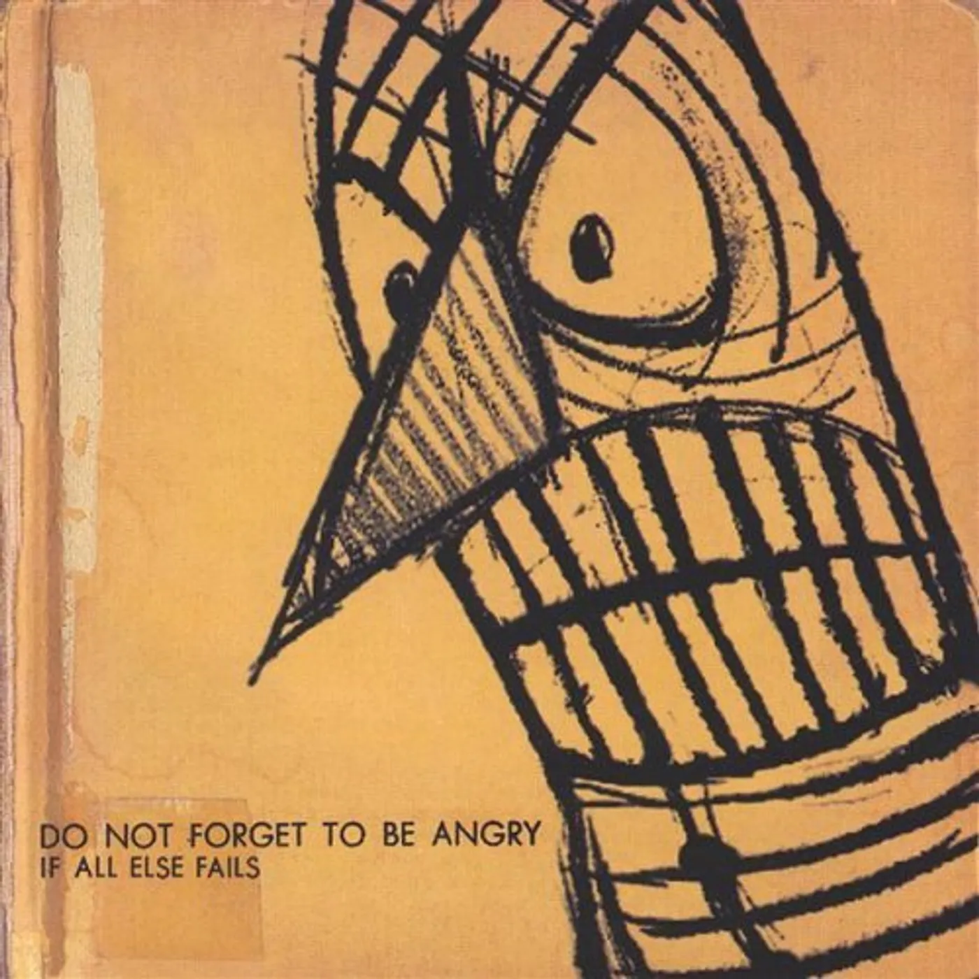 If All Else Fails DO NOT FORGET TO BE ANGRY CD