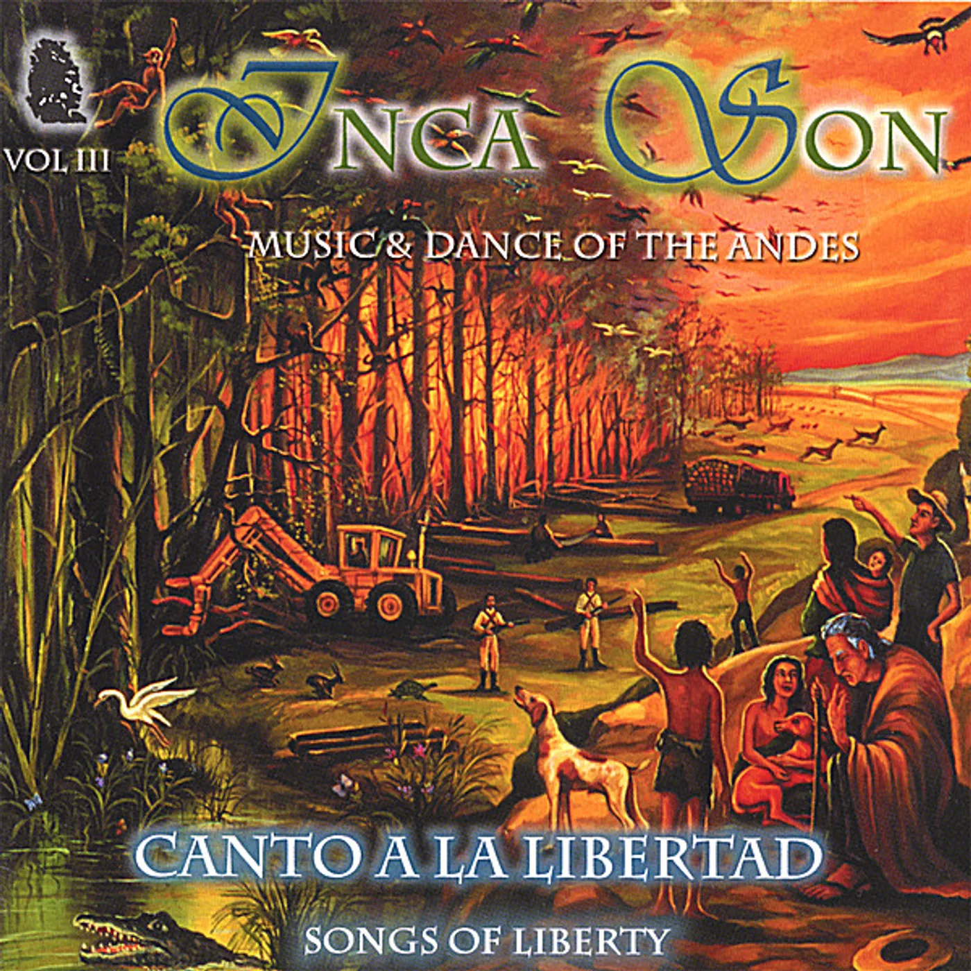 Inca Son CANTOS A LA LIBERTAD 3 CD