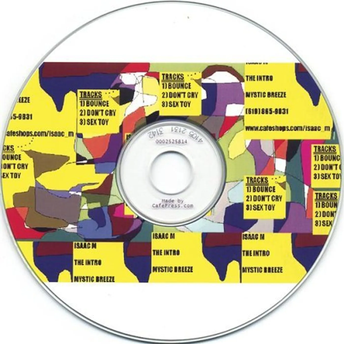 Isaac M. MYSTIC BREEZE THE INTRO CD