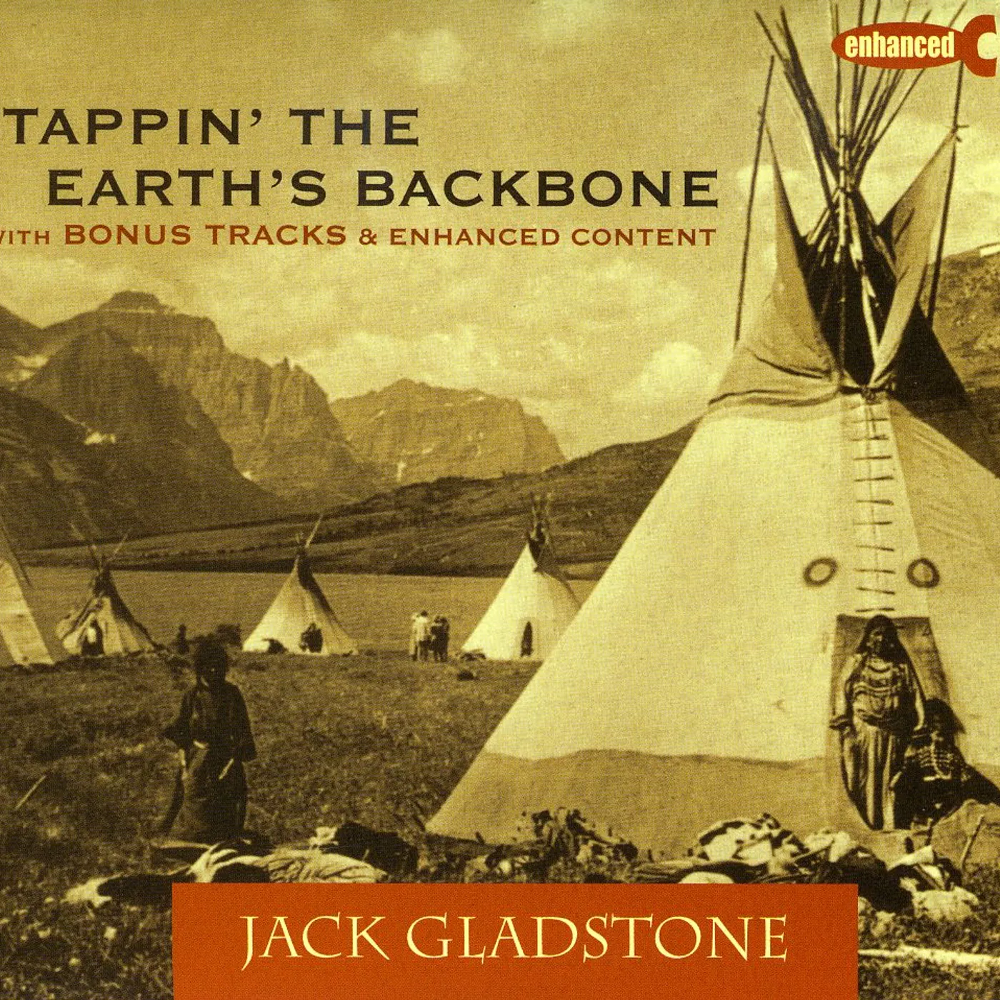 Jack Gladstone TAPPIN THE EARTHS BACKBONE CD