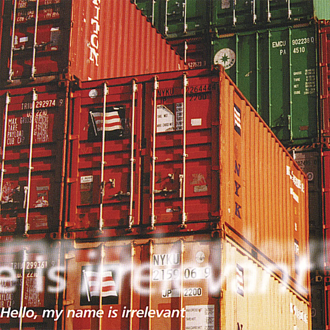 Removal HELLO MY NAME IS IRRELEVANT CD