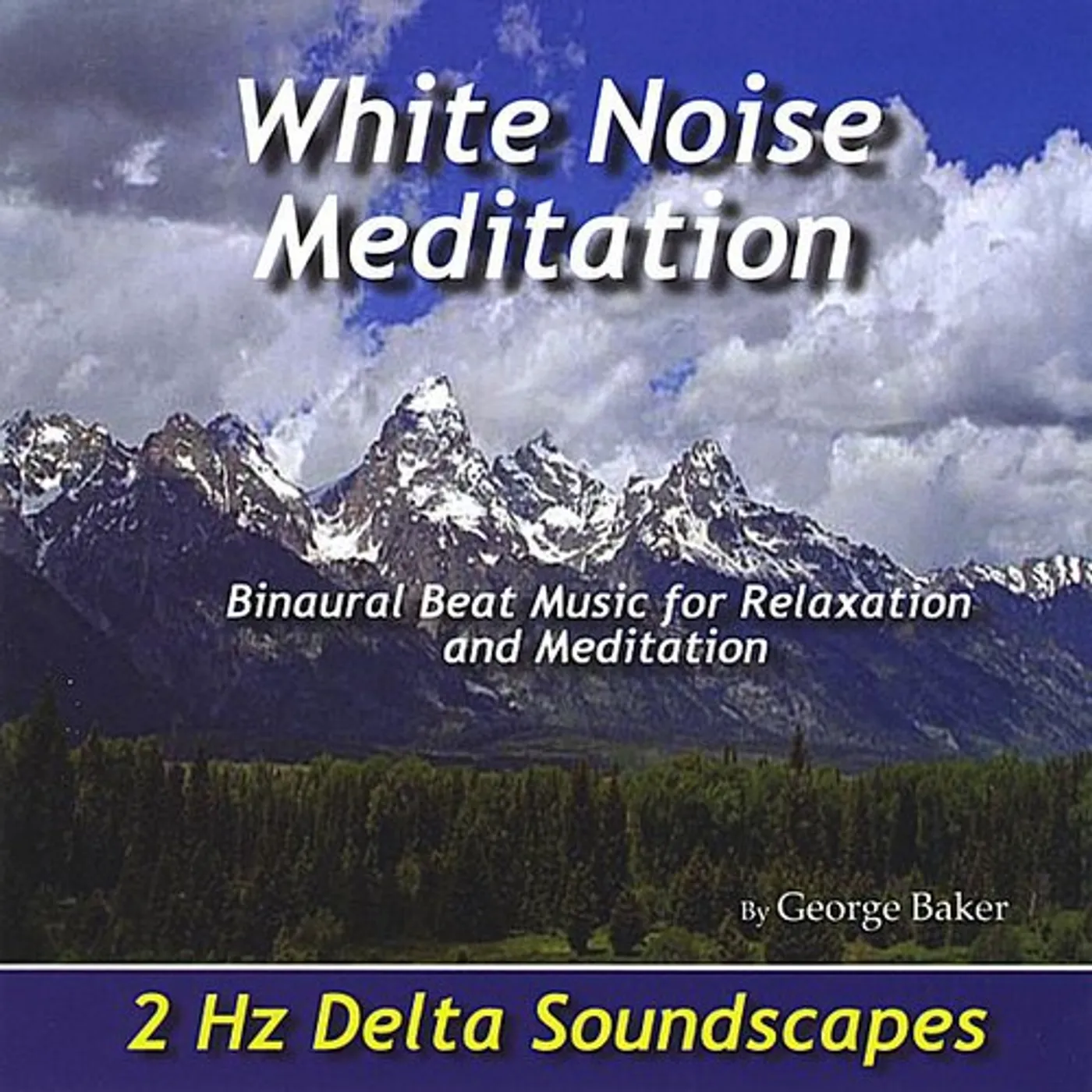 White Noise Meditation 2 HZ DELTA SOUNDSCAPES CD