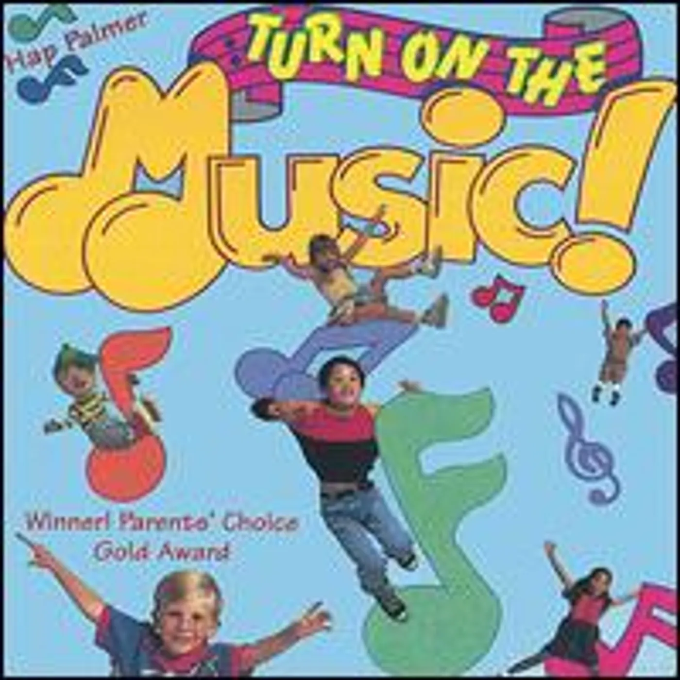 Hap Palmer TURN ON THE MUSIC CD