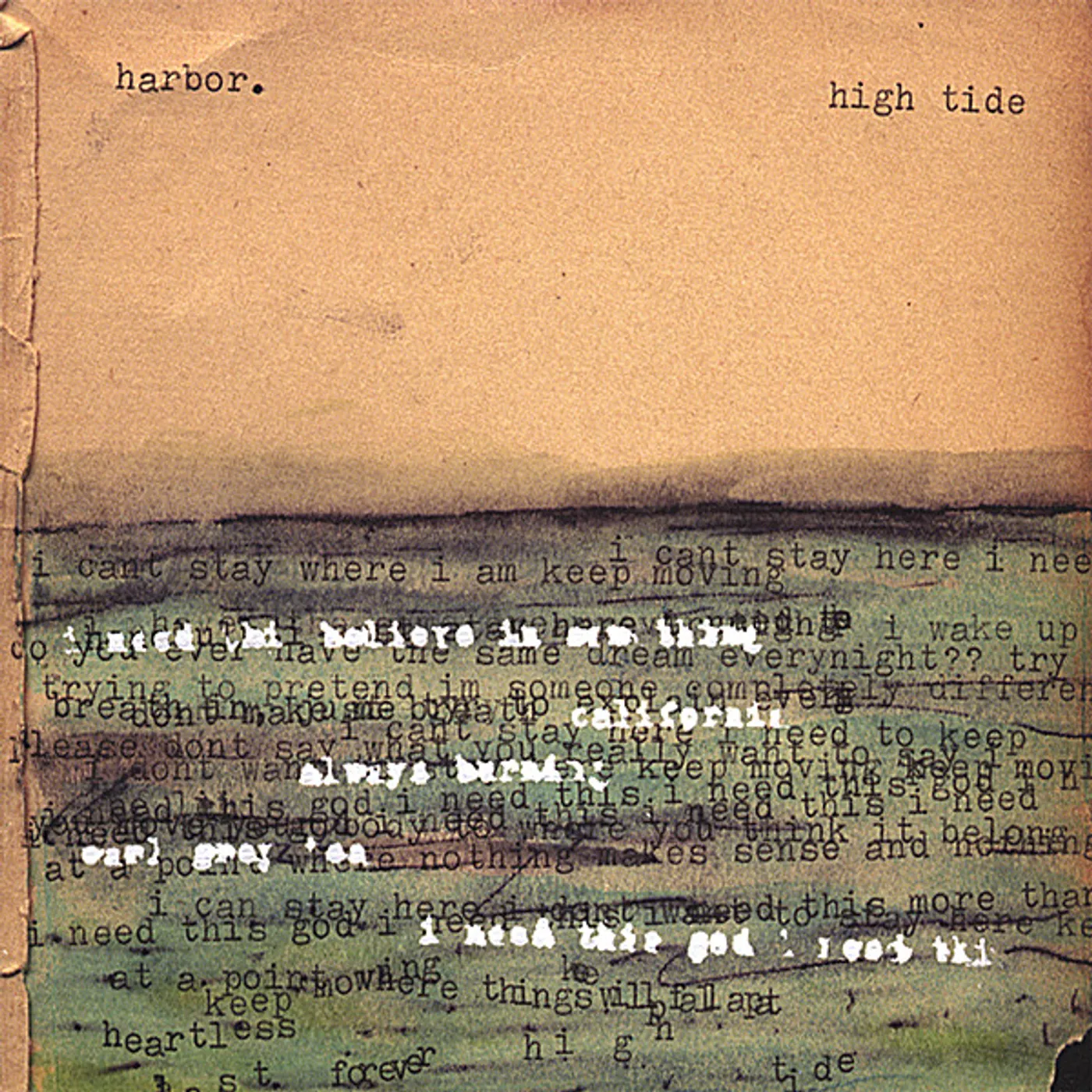 Harbor HIGH TIDE EP CD